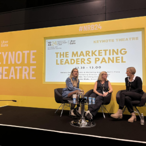 Industry experts discussing hospitality marketing trends at the Marketing Leaders Panel at Northern Restaurant & Bar 2024
