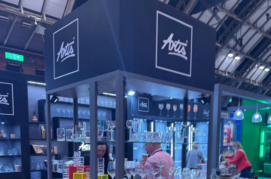 Artis at Northern Restaurant & Bar 2025 – The Artis stand showcases a premium selection of glassware, tableware, and barware for the hospitality industry. Their high-quality designs are a must-see for venues looking to elevate their dining experiences.