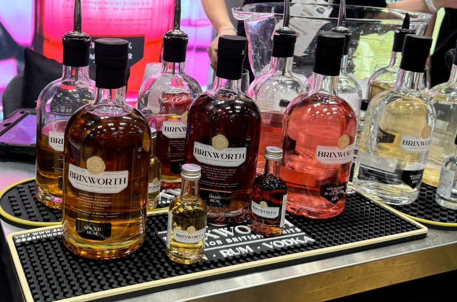 Brixworth Superior British Spirits at Northern Restaurant & Bar 2025 – A showcase of Brixworth’s premium spirits, featuring an elegant selection of gins, vodkas, and spiced rums. Their refined approach to distilling was a key highlight for hospitality professionals looking for exceptional quality.